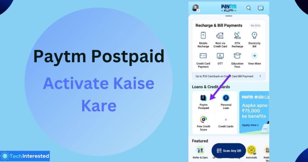 Paytm Postpaid Activate Kaise Kare