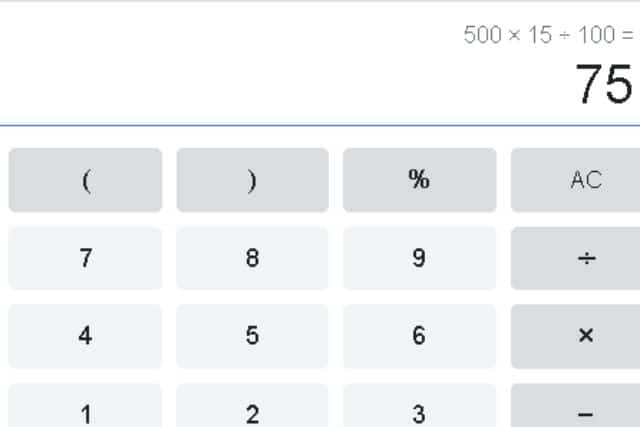 Calculator Se Percentage Kaise Nikale Image