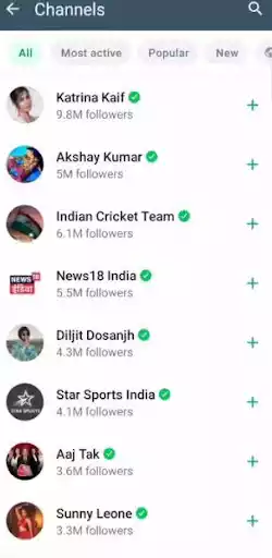 Updates Section के अंदर Find Channels